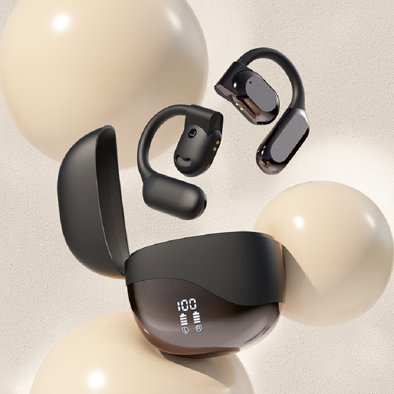 Bluetooth 5.4 słuchawkę z zasięgiem 10 metrów Do 8-9 godzin na połączenie 300mAh ładowarka zapewnia dodatkową moc do dojazdów biznesowych itp