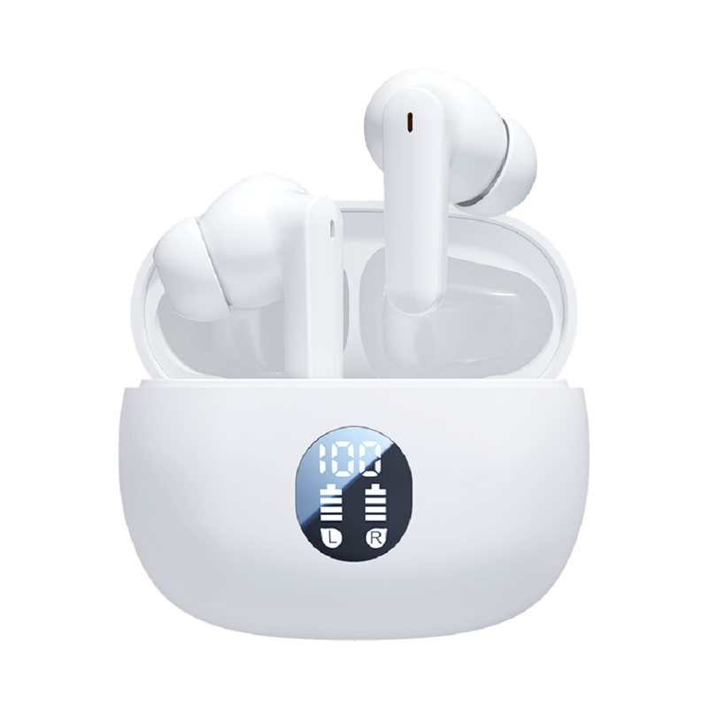 Bluetooth 5.4 słuchawki TWS, głośnik F10, wsparcie AAC/SBC, czarno-biały/kolorowy design skóry, odpowiedni do użytku biznesowego, sportowego, biurowego i studenckiego