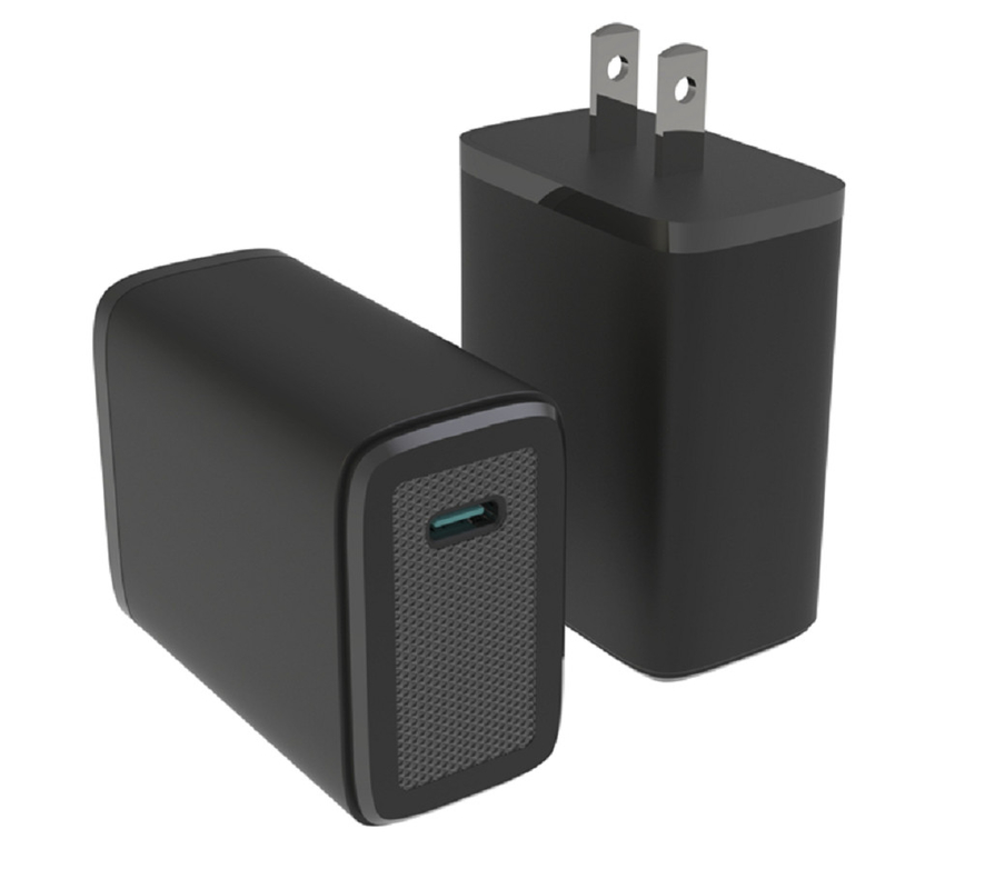Szybkie ładowarki telefonów komórkowych GaN Technologia 45W PD Szybkie ładowanie 110-240V szerokokrętowy port USB-C