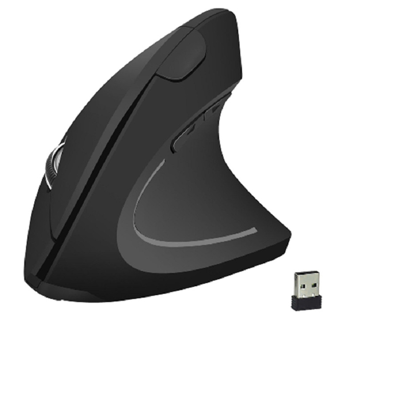 2.4G bezprzewodowa mysz naładowana z 5 milionami kliknięć Długość życia 800-1200-1600 DPI 6 przycisków Kompatybilny z laptopami Desktopy