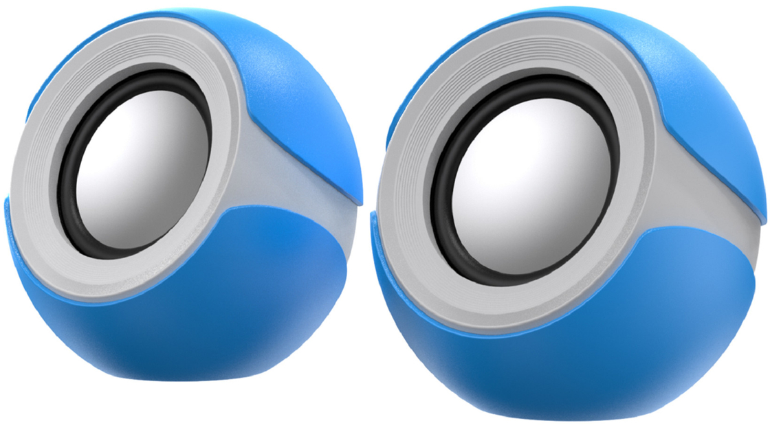 Przewodowy głośnik komputerowy 1.5W*2 Moc 32 Magnet Speaker Wspiera AUX Input ABS Materiał USB 5V Zasilanie dla studentów i pracowników biurowych