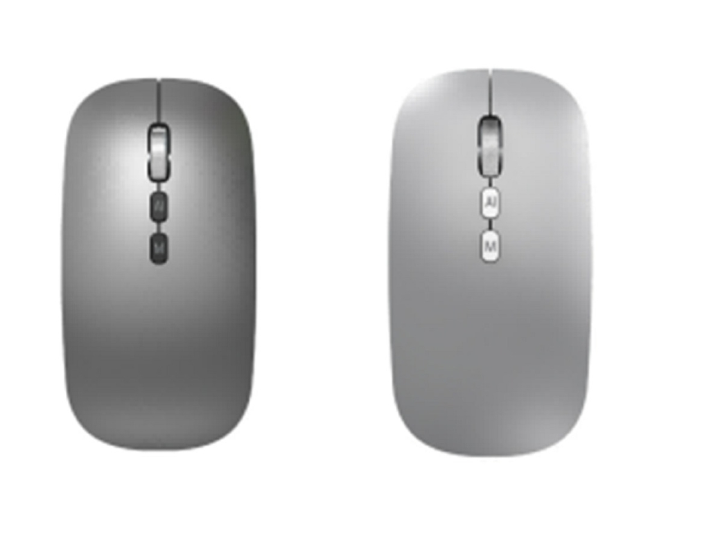 2.4G Wireless And Bluetooth AI Mouse Regulowalne ustawienia DPI 800/1200/1600 Czas trwania do 5 milionów kliknięć.