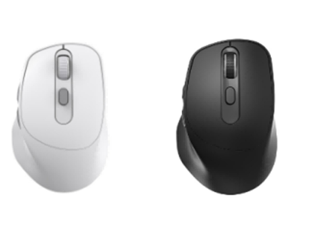Bezprzewodowa mysz Bluetooth 2.4G, bateria 500mAh, materiał ABS, 3 miliony kliknięć, 800-1600 DPI, kompatybilna z Win7-10/IOS/XP/Vista