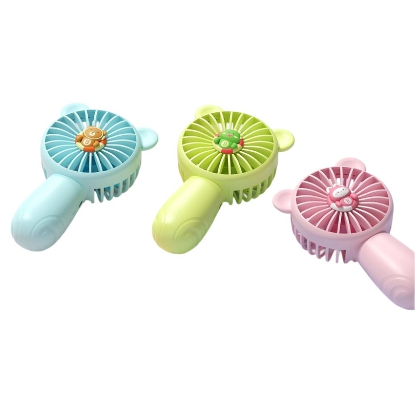 Mini USB Handheld Fan 500mAh Bateria ABS+PP Bezpieczny materiał Przenośny wentylator biurowy z kablem ładowania