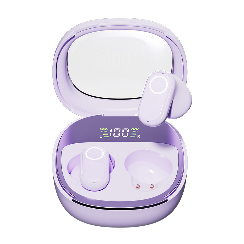 Słuchawki ETEK Bluetooth 5.4 TWS z pierścieniem miedzianym F13, ogniwo słuchawki 25mAh + etui 200mAh (płytka ochronna), 3 opcje kolorów.