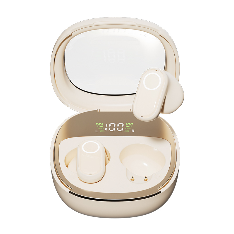 Słuchawki ETEK Bluetooth 5.4 TWS z pierścieniem miedzianym F13, ogniwo słuchawki 25mAh + etui 200mAh (płytka ochronna), 3 opcje kolorów.