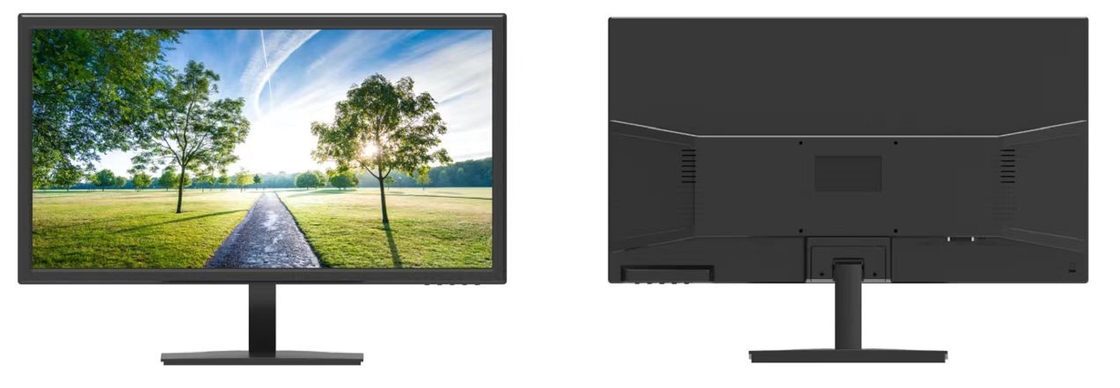 Monitory gamingowe ETEK 23,8 cala IPS z rozdzielczością 2560*1440, czasem reakcji 1 ms, kontrastem 5000:1, portami HDMI/DP/USB/audio, wbudowanymi głośnikami 2*5W