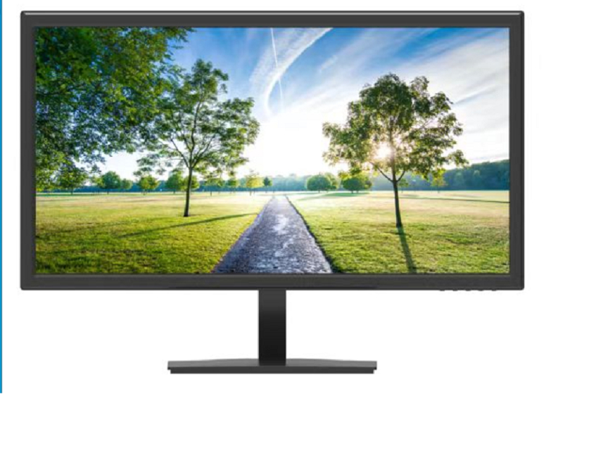 Monitory gamingowe ETEK 23,8 cala IPS z rozdzielczością 2560*1440, czasem reakcji 1 ms, kontrastem 5000:1, portami HDMI/DP/USB/audio, wbudowanymi głośnikami 2*5W