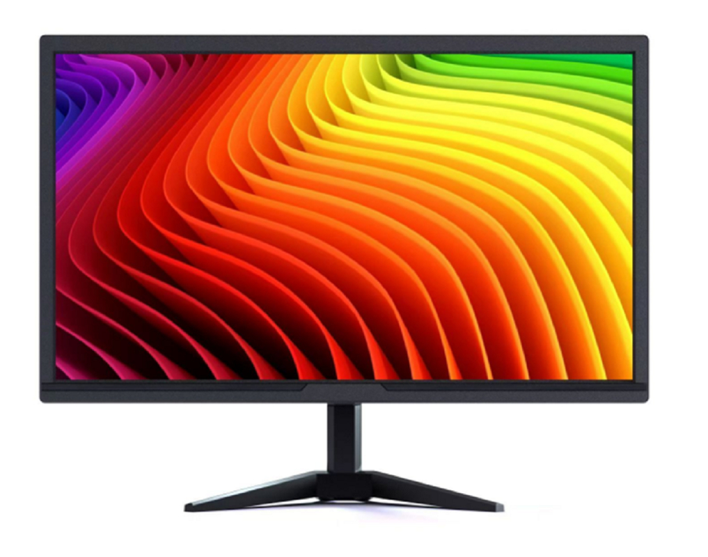 27-calowy monitor TFT LED z rozdzielczością 1920*1080@60Hz, czasem reakcji 2ms, proporcjami 16/9, portami HDMI + VGA i głośnikami 3W*2