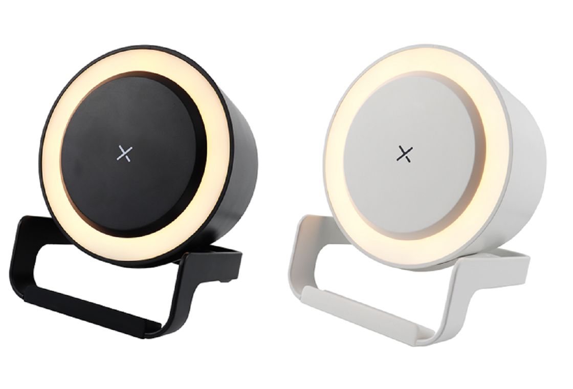 Głośnik Bluetooth 5W 5.3 z podświetleniem RGB dotykowym, przetwornik 57mm, konstrukcja ABS + silikon, ładowanie bezprzewodowe Type-C