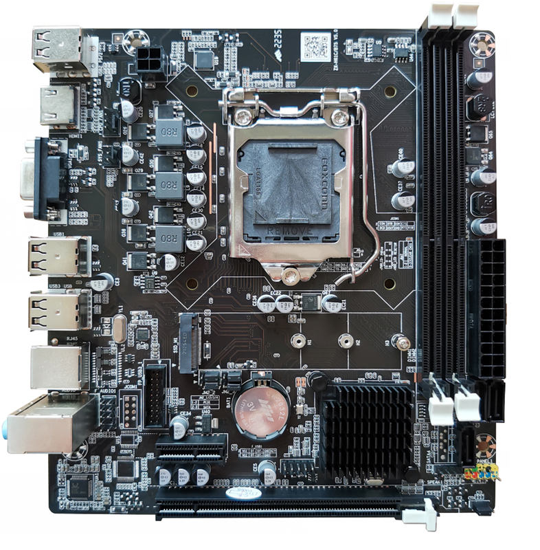 ETEK Płyty główne Oferujące podwójne kanały DDR3 1066/1333 SDRAM Do 8 GB Włącza gniazda PCIe M.2 Przechowywanie Wielokrotne porty SATA + USB
