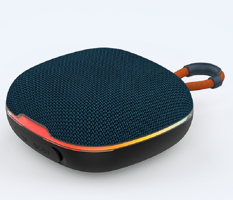 Bezprzewodowy głośnik Bluetooth Bluetooth 5.3, układ JL, zasięg 10M, przetwornik 52mm, wyjście 5W*2, gniazdo karty TF, światło RGB