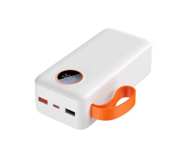 30000mAh PD 22.5W Power Bank,Triple Grade-A Polymer Cells (10000mAh*3), USB-C & USB-A, 147*68*43mm, Czarno-białe