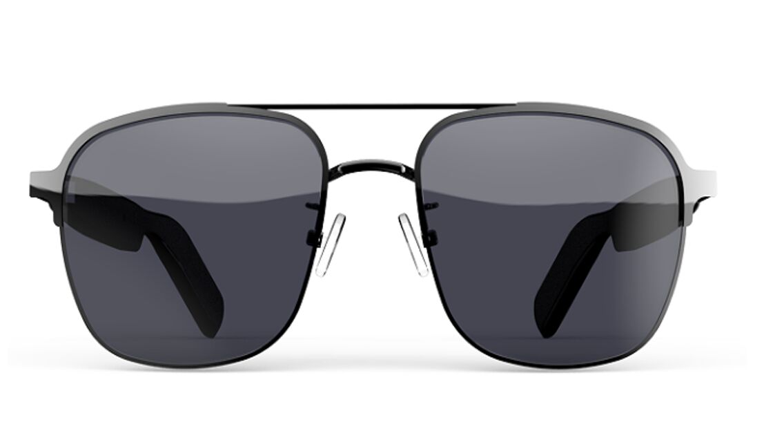 Inteligentne okulary audio, dźwięk Hi-Fi, mikrofon MEMS, Type-C, 40g, ZK5756C, dla rowerzystów, biegaczy, osób dojeżdżających do pracy i pracowników zdalnych