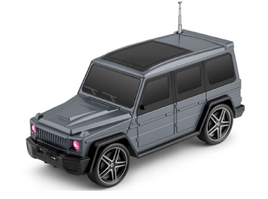 Głośnik Bluetooth solarny w kształcie samochodu, JL 5.3, 10W, 1200mAh, ABS + metalowa siatka, 4 kolory