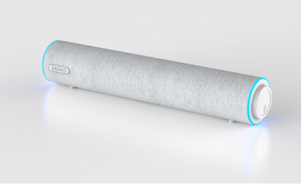 3W*2 Desktop Soundbar, Podwójne 2-calowe sterowniki, 35Hz-16kHz, >36dB Separacja, zasilanie USB (DC 5V), wykończenie z tworzyw sztucznych + tkaniny, 1,3 m kabel