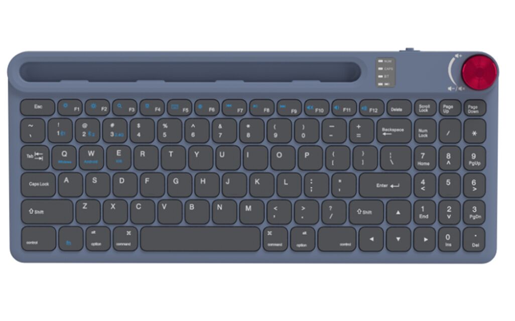 96-kluczowa klawiatura Bluetooth 5.0, podwójny BT 3.0/5.0, Akumulator AAA, logo na zamówienie