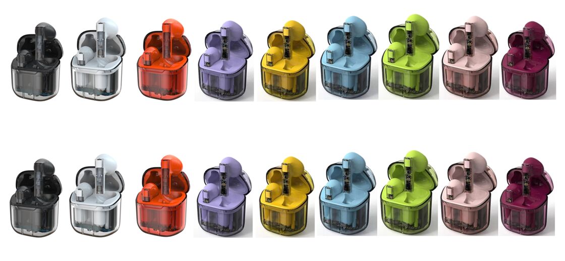 9-Color TWS Earbuds,JL6983D, 13mm Driver, 4H Playtime, Black/White/Orange/Blue/Green/Yellow/Purple,etc