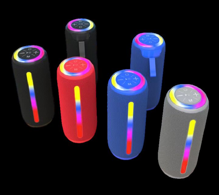 Głośnik Bluetooth zewnętrzny, 5W*2, 57mm sterowniki, 1200mAh, Multi-Play (BT/AUX/TF/USB)