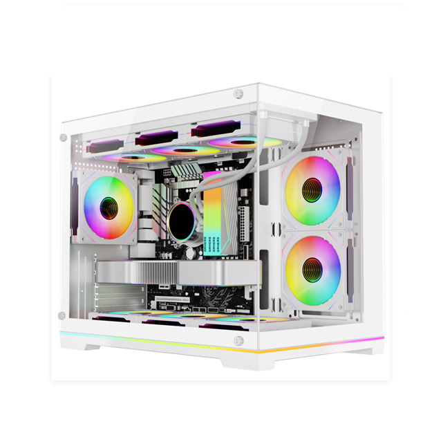 Całkowita obudowa ATX z/ szkłem hartowanym, radiatorem 360 mm i 5-slotowym wsparciem VGA