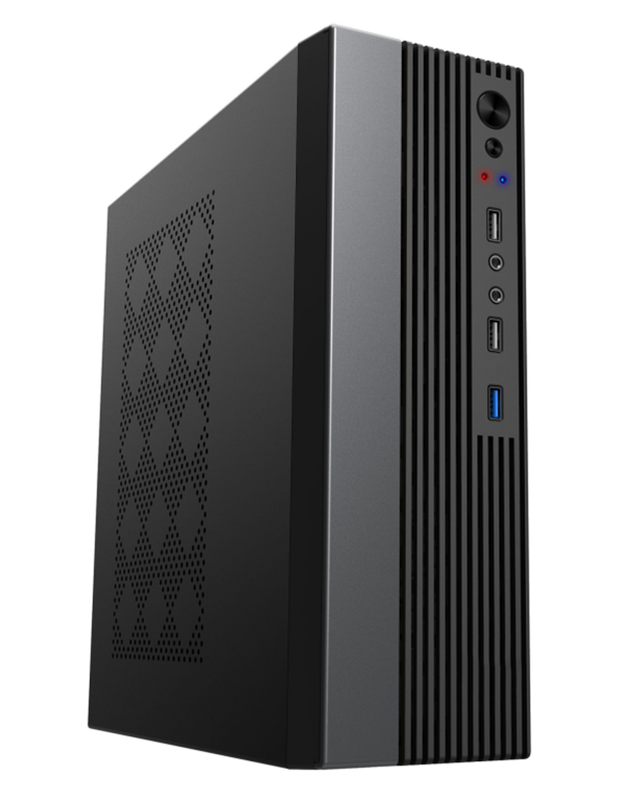 95mm Slim ITX/MATX Case, pasuje do 245mm GPU + 78mm Coolera, wsparcie 4-fan
