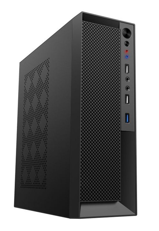 95mm Slim ITX/MATX Case, pasuje do 245mm GPU + 78mm Coolera, wsparcie 4-fan