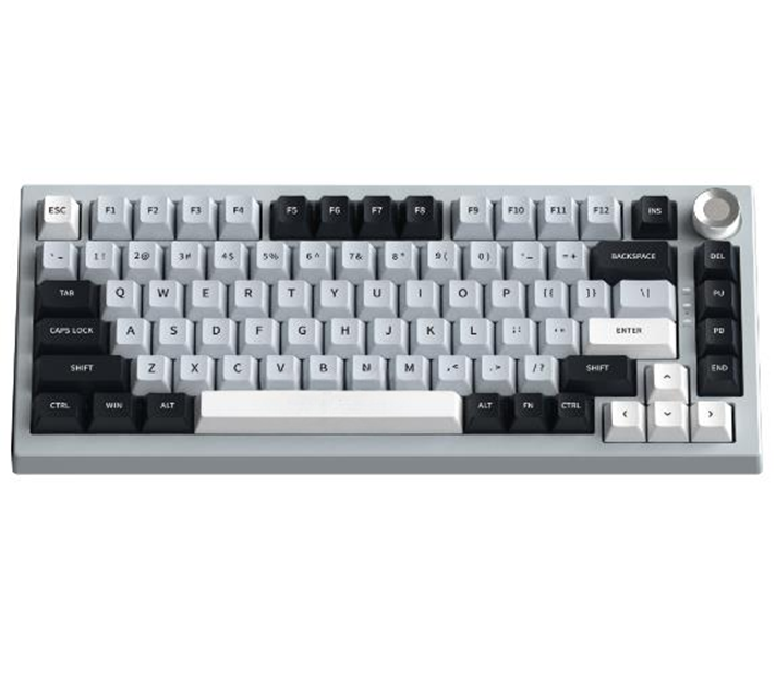 Klawisze mechaniczne trójtrybień, oświetlenie RGB, typ C/2.4G/Bluetooth