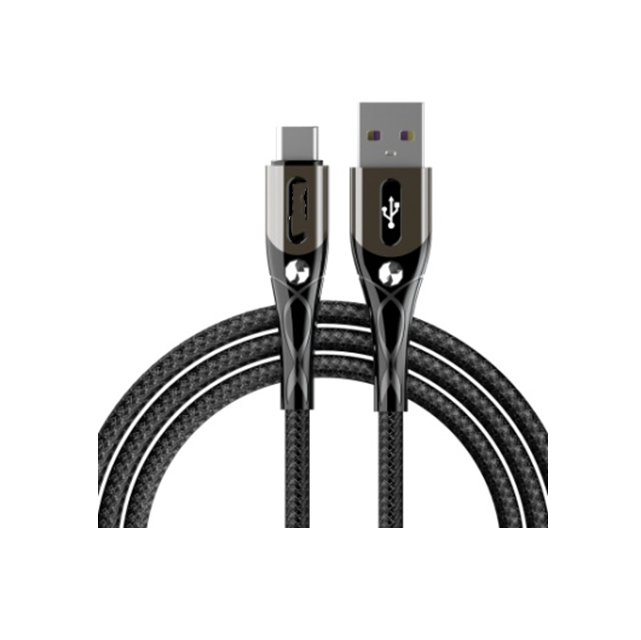 1M 24-strunny wiązany kabel szybkiego ładowania z nylonu Micro / Lightning / Type-C