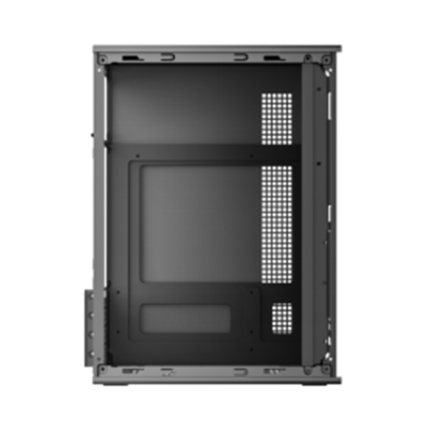 Kompaktowa obudowa ATX 0,33 mm SPCC, przedni wentylator 12 cm, dwa porty USB + audio, obsługa M-ATX, 260*160*350 mm