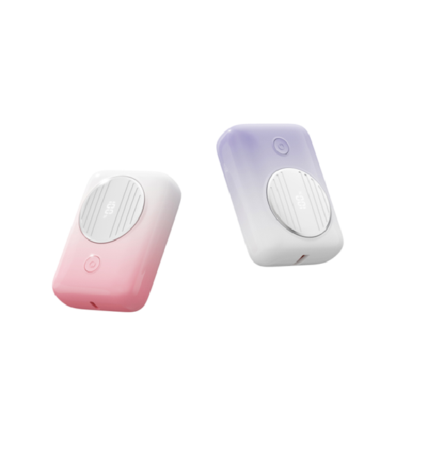 PD 22.5W Mini Power Bank 10000mAh 21700 Cell Type C Input Output USB A Fast Charge Compact 80x57mm