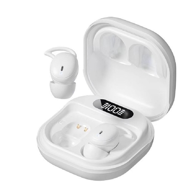 V5.4 Bluetooth słuchawka obsługuje protokoły A2DP AVRCP HFP Czas rozmowy 3-5 godzin F6 Głośnik miedzianego pierścienia w kolorze czarno-białym